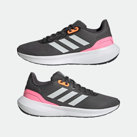 Кроссовки RUNFALCON 3.0 W (RU 37 UK 5 USw 6.5 СМ 23.3; grey six/crystal white/beam pink)